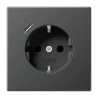 SCHUKO® розетка с USB тип С