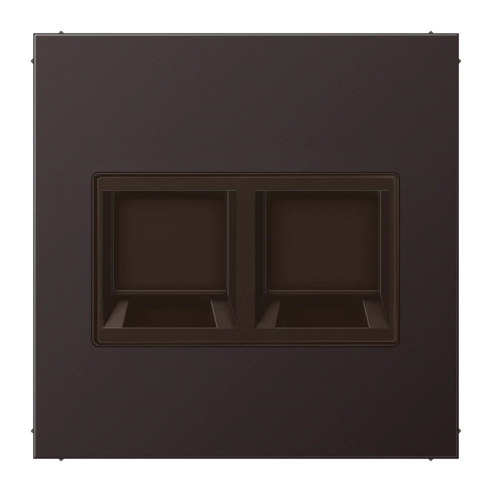 Kрышка (фиксация защёлкиванием) — JUNG LS 990, Dark Al, арт. AL1969-25WED