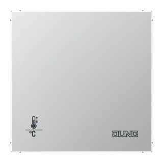 Room autostat with push-button interface 4-gang · for KNX bus modules
