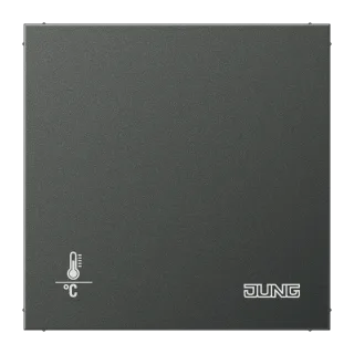 Room autostat with push-button interface 4-gang · for KNX bus modules