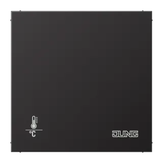 Room autostat with push-button interface 4-gang · for KNX bus modules