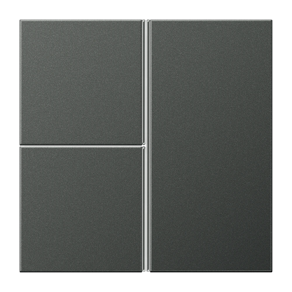 Набор накладок 3 группы, комплект — JUNG LS 990, Anthracite Al, арт. AL2403TSAAN