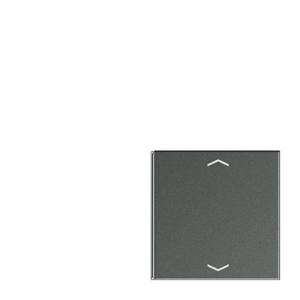 Накладка с символами, 4 группы, для кн. 1 или 4 — JUNG LS 990, Anthracite Al, арт. AL2404TSAPAN14