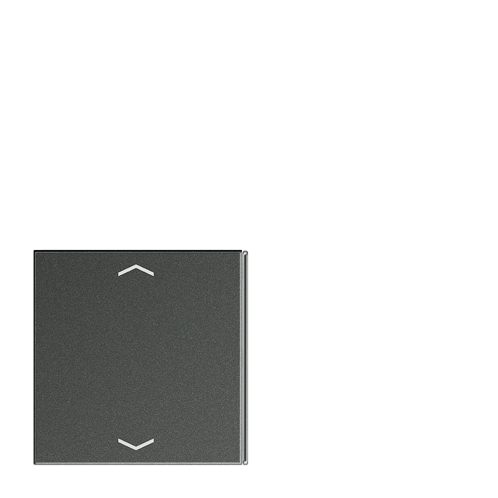 Накладка с символами, 4 группы, для кн. 2 или 3 — JUNG LS 990, Anthracite Al, арт. AL2404TSAPAN23