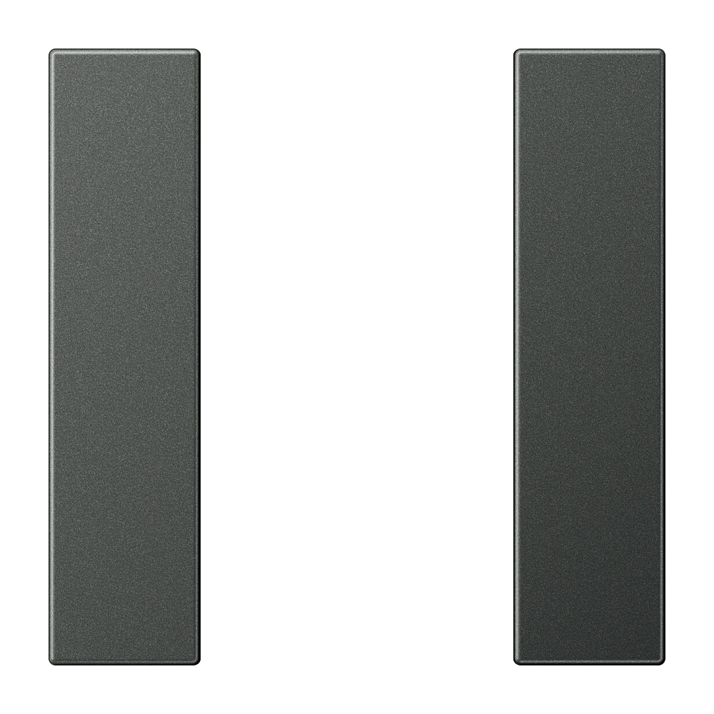 Набор накладок 1 группа, комплект — JUNG LS 990, Anthracite Al, арт. AL2501TSAAN
