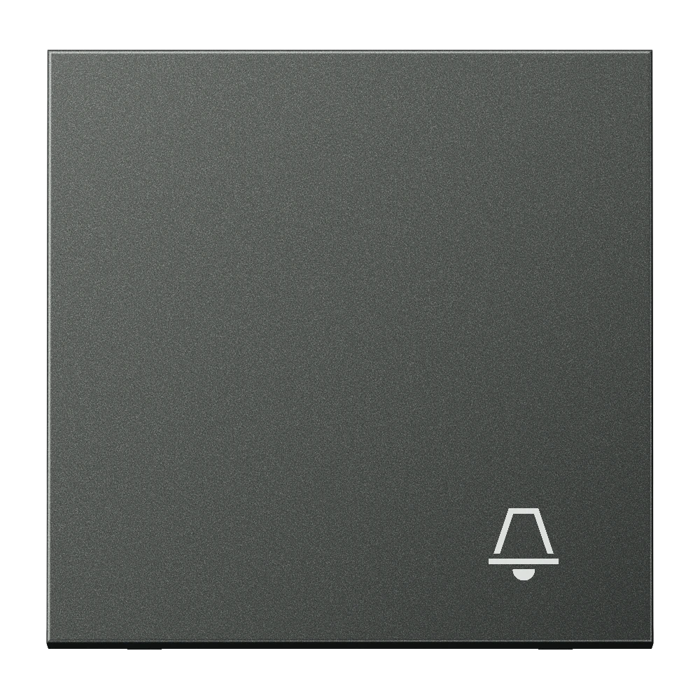 Клавиша с символом «звонок» — JUNG LS 990, Anthracite Al, арт. AL2990KAN
