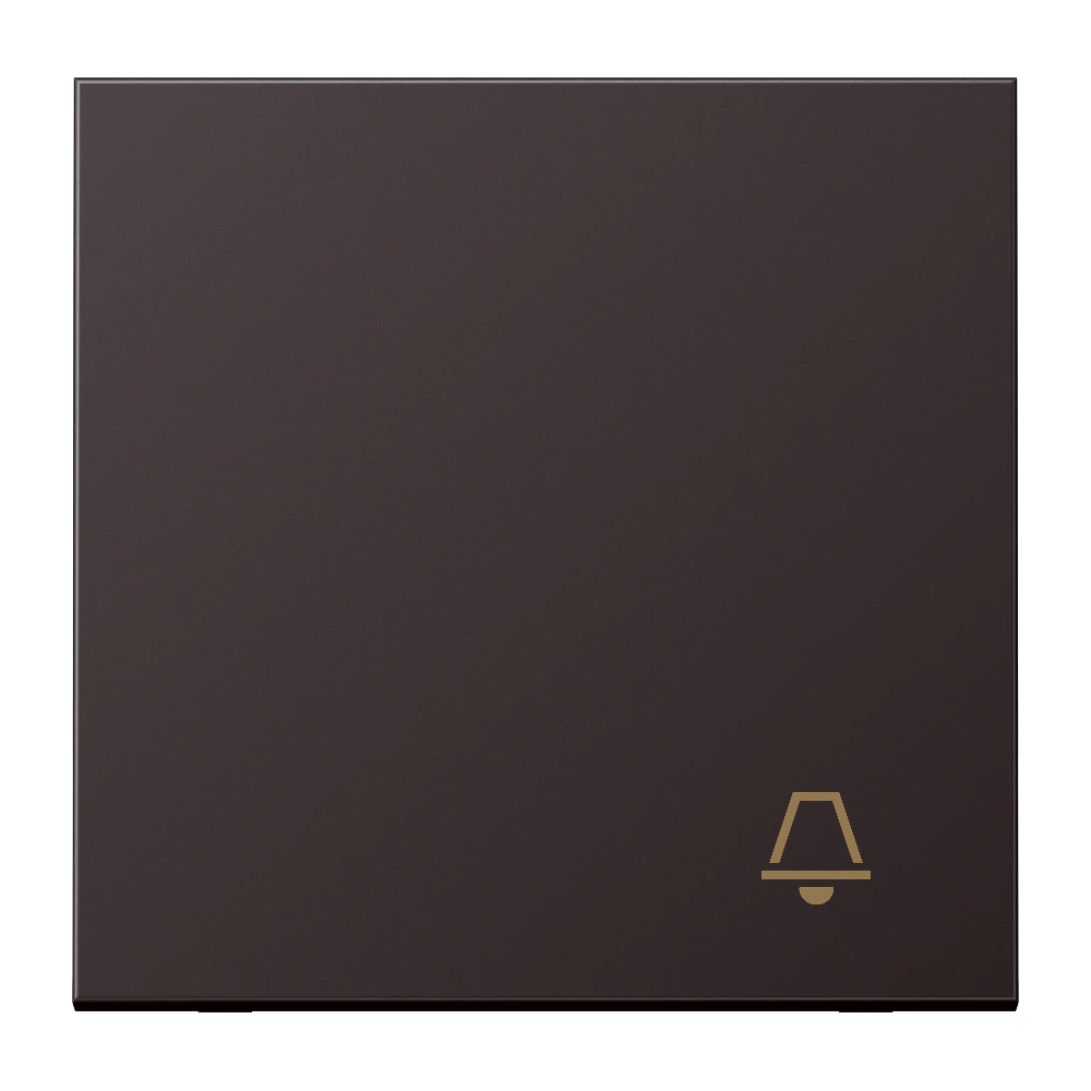 Клавиша с символом «звонок» — JUNG LS 990, Dark Al, арт. AL2990KD