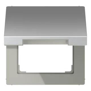 Hinged lid