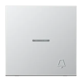 Клавиша с тиснёным символом «звонок», с окошком
