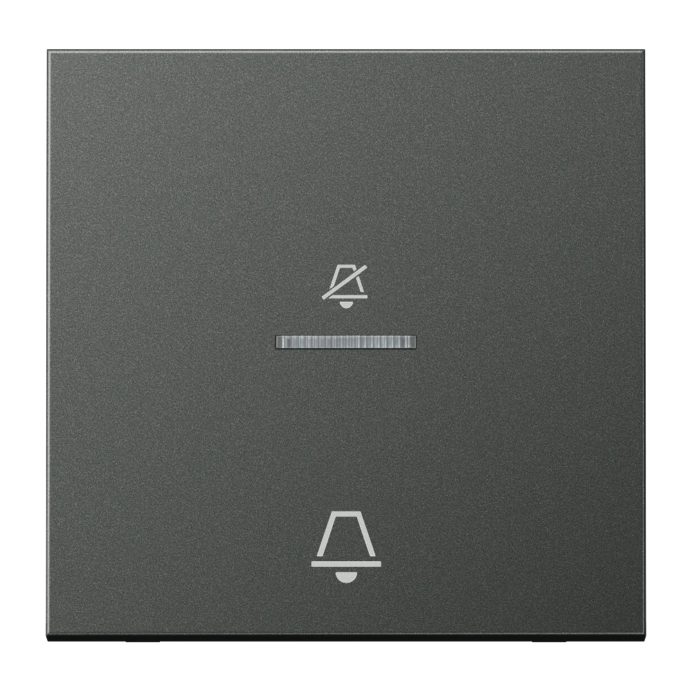 Клавиша на гостиничный выключатель, корридорный модуль — JUNG LS 990, Anthracite Al, арт. ALCUKO5DAN