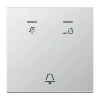 со световодом и символами «не беспокоить» и «уберите мою комнату». с символом «звонок». Металлическое исполнение