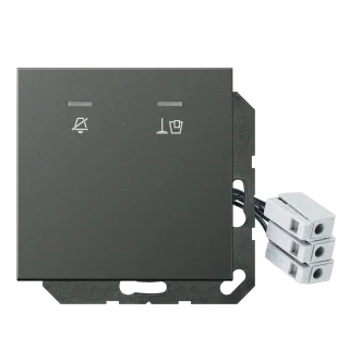 JUNG LS 990, anthracite (aluminium lacquered), art. ALCUKO5M230AN