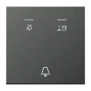 JUNG LS 990, anthracite (aluminium lacquered), art. ALCUKO5MAN