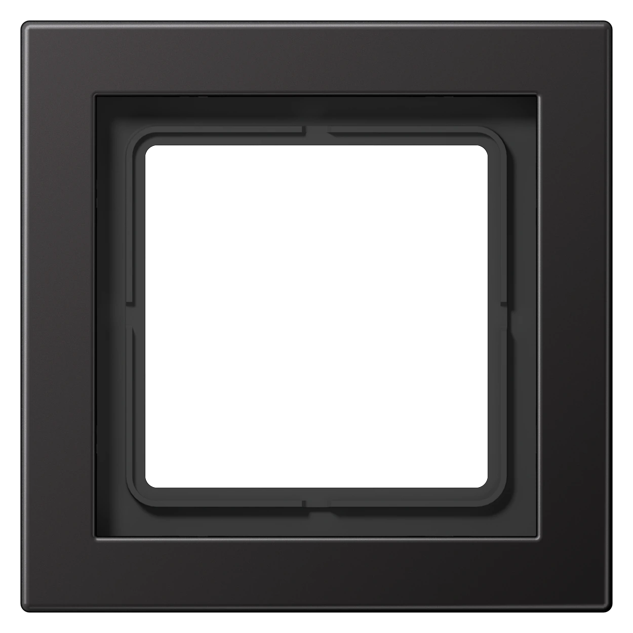Frame for horizontal and vertical installation — JUNG LS DESIGN, Dark Al, art. ALD2981D