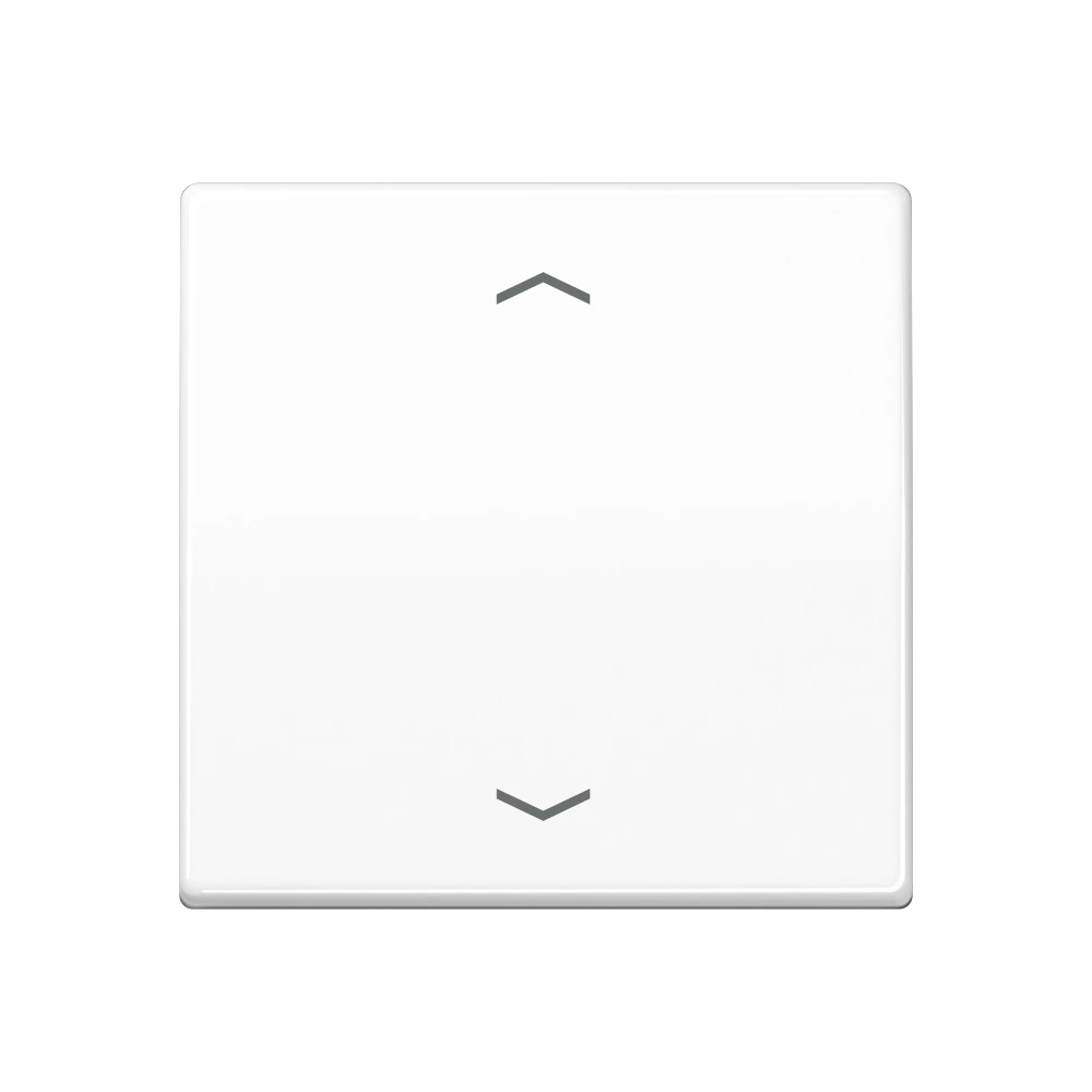 LB Management push-button 1-gang with arrow symbols — JUNG AS 500, White, art. AS1700PWW
