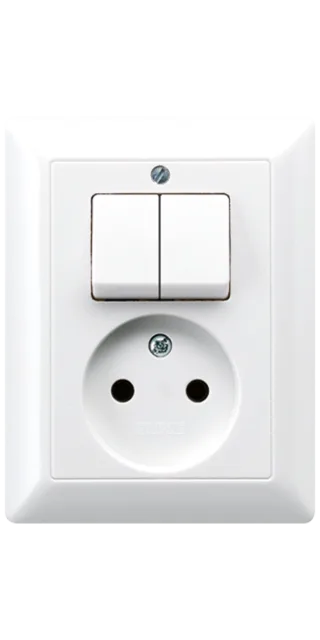 JUNG AS 500, white, art. AS5545EUWW