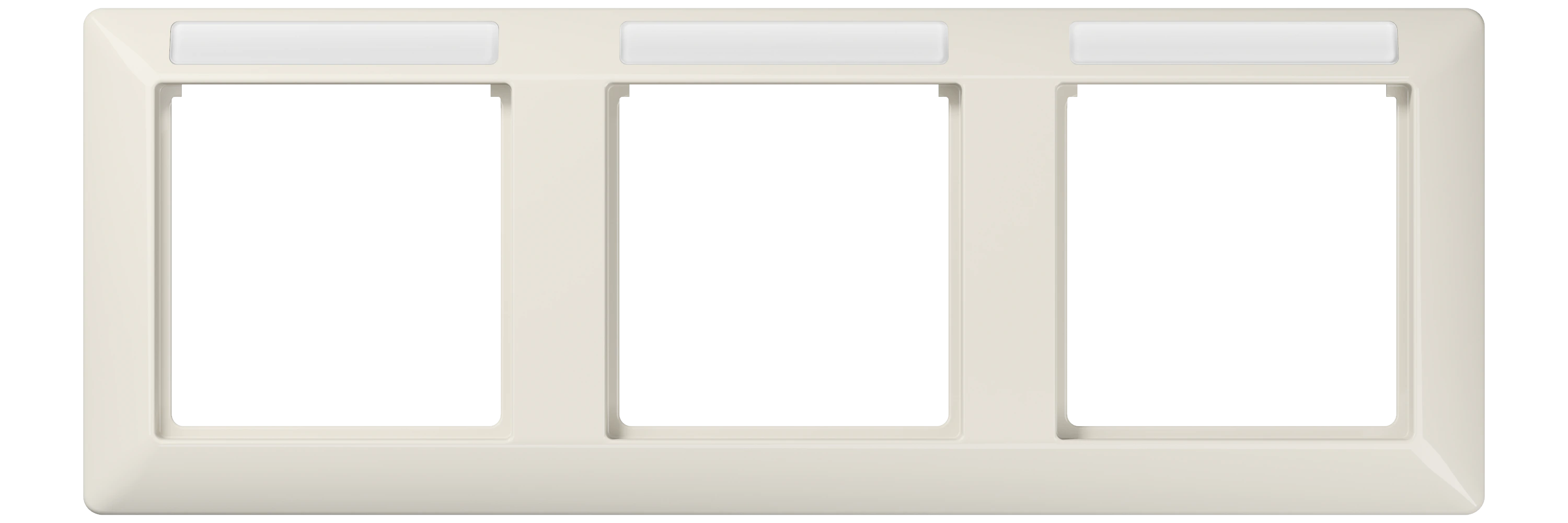 Frame — JUNG AS 500, Ivory, art. AS5830BFINA