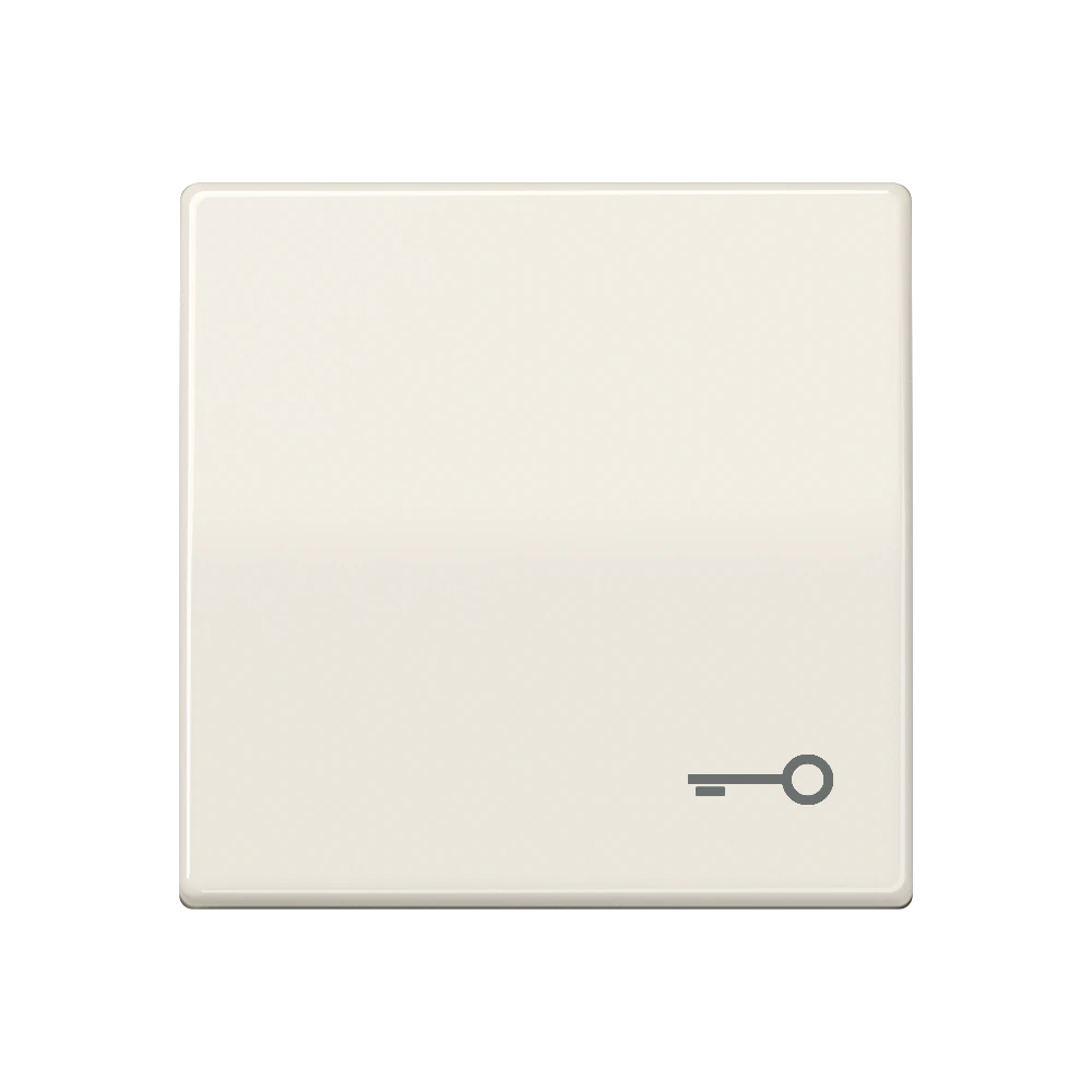 1-gang rocker with symbol "door" — JUNG AS 500, Ivory, art. AS591T