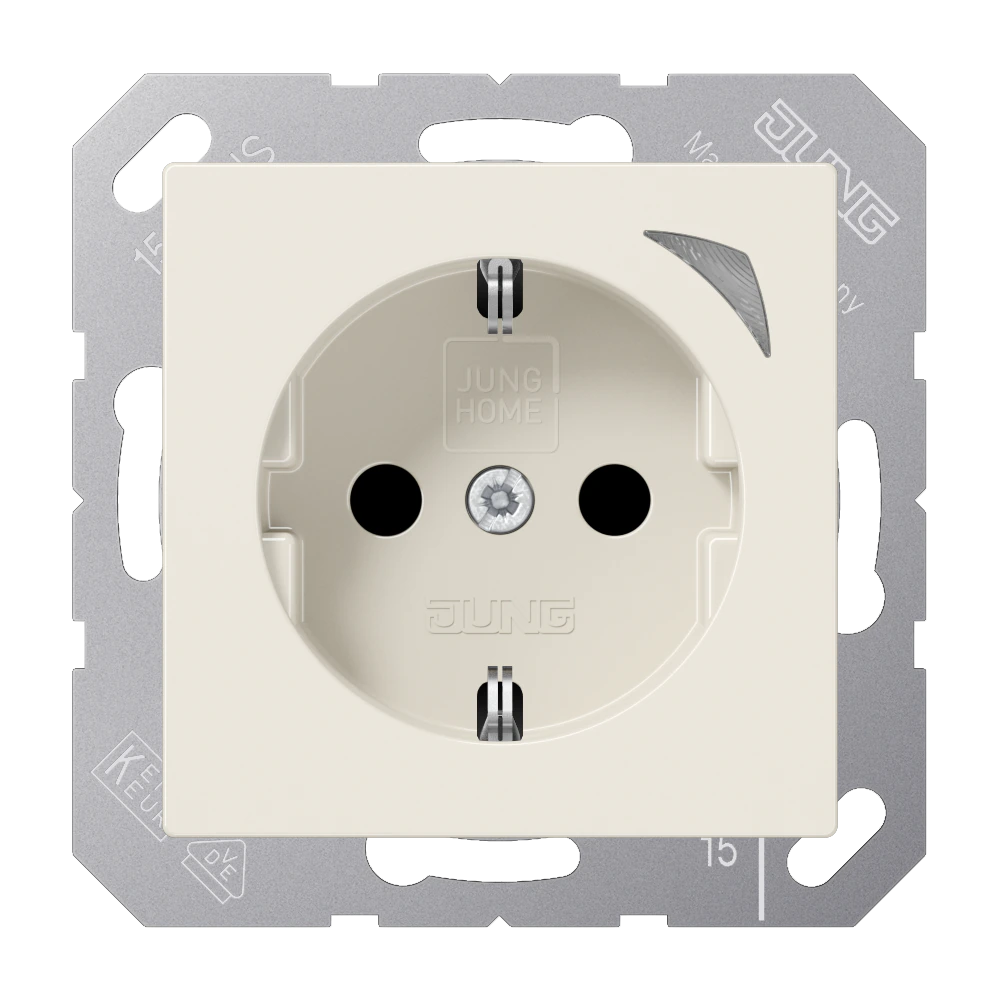 JUNG HOME SCHUKO® розетка Energy — JUNG Bluetooth, Слоновая кость, арт. BTA1521SE