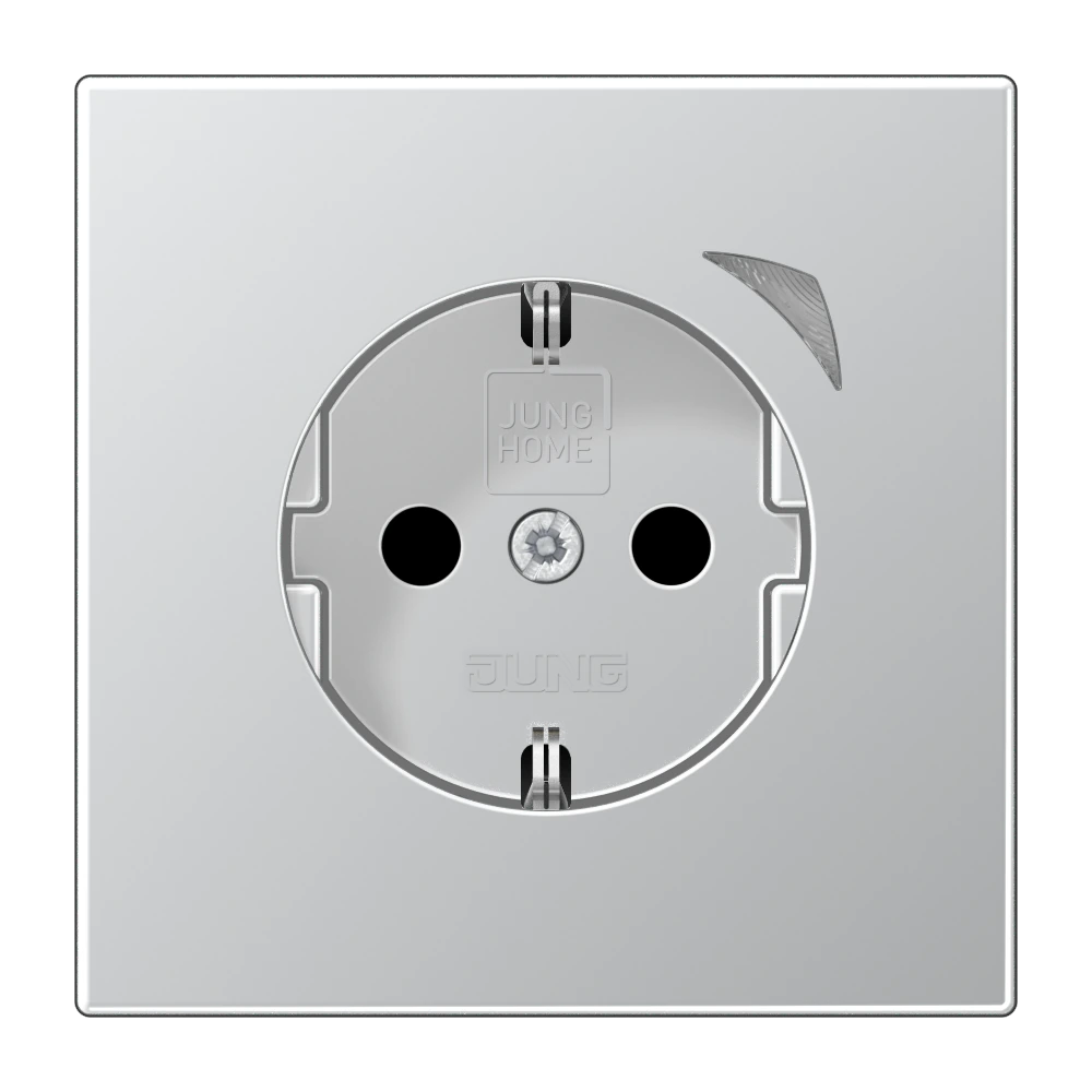 JUNG HOME SCHUKO® socket — JUNG Bluetooth, Ivory, art. BTAL1521S-L