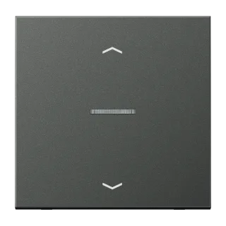 JUNG HOME push-button 1-gang with arrow symbols