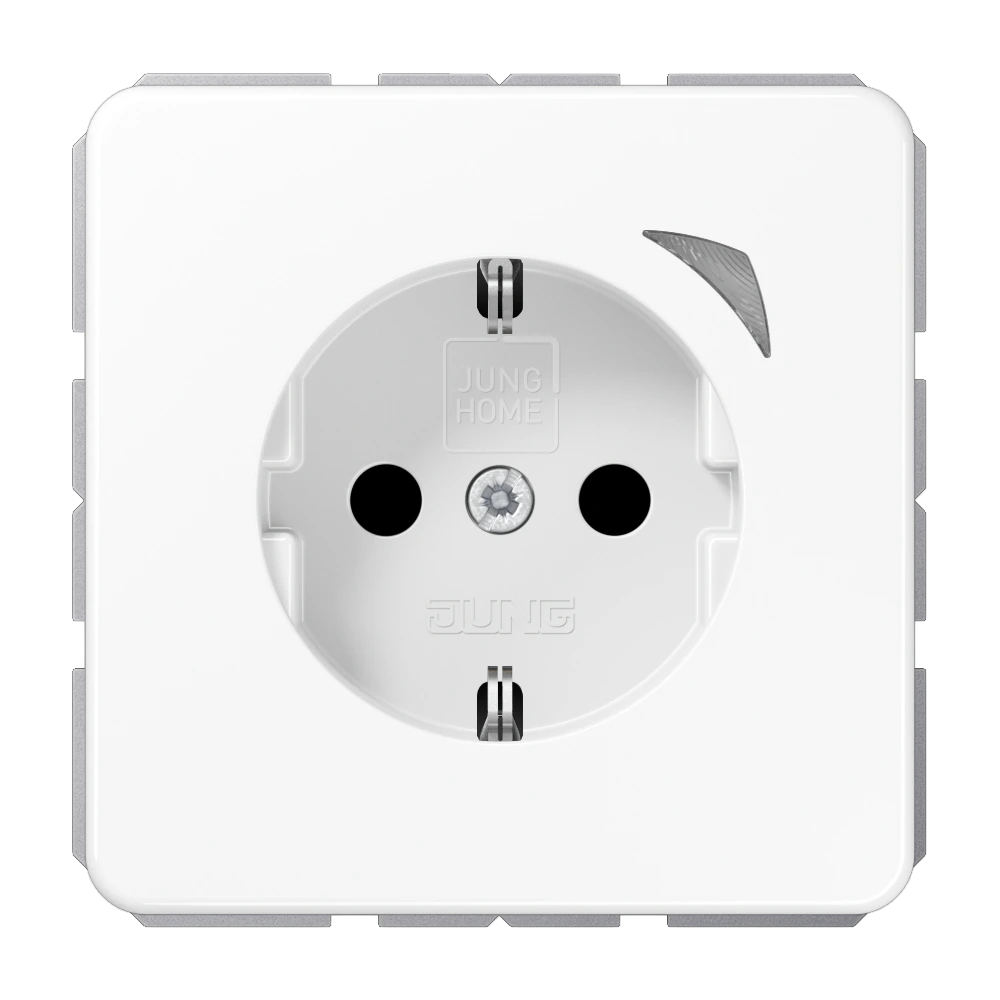 JUNG HOME SCHUKO® розетка Energy — JUNG Bluetooth, Белый, арт. BTCD1521SEWW