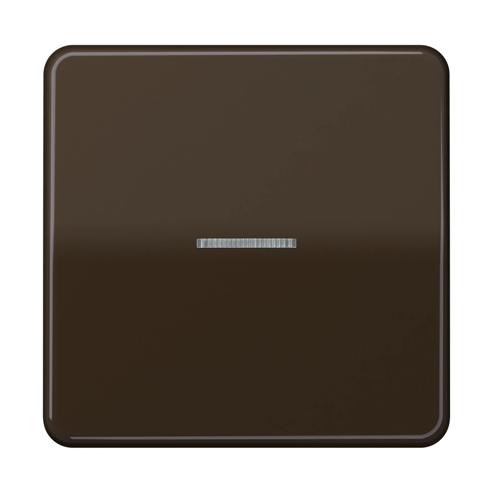 JUNG HOME кнопка, 1 группа — JUNG Bluetooth, Коричневый, арт. BTCD17101BR