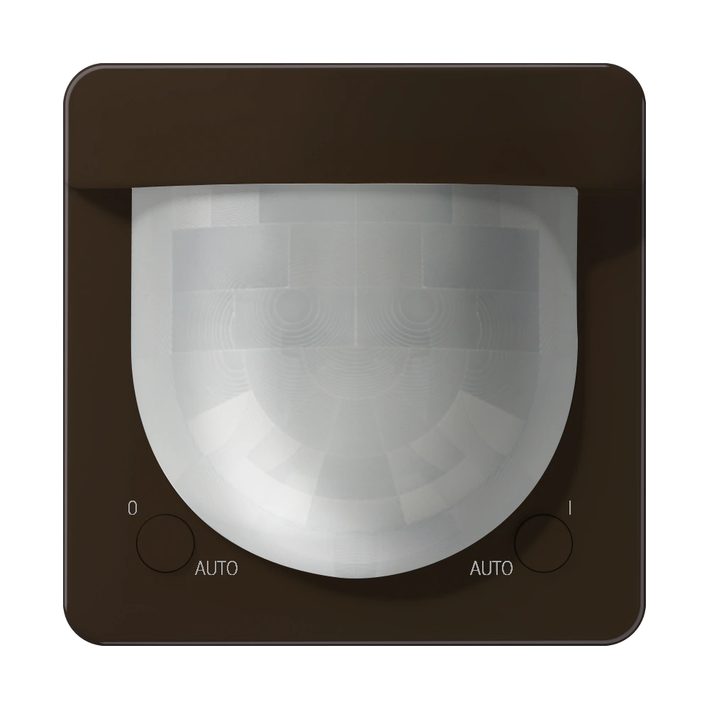 JUNG HOME motion detector 2.2 m — JUNG Bluetooth, Brown, art. BTCD17182BR