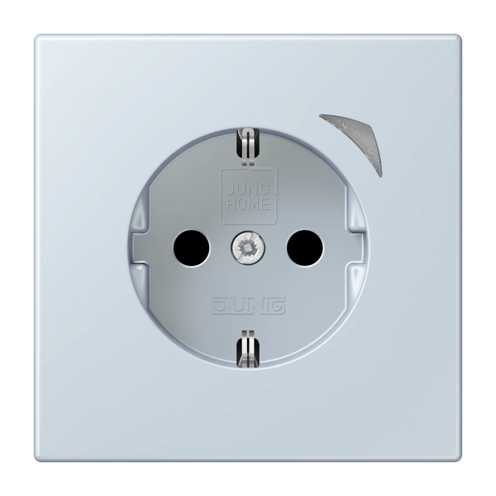 JUNG HOME SCHUKO® socket — JUNG Bluetooth, Ivory, art. BTLC1521S209