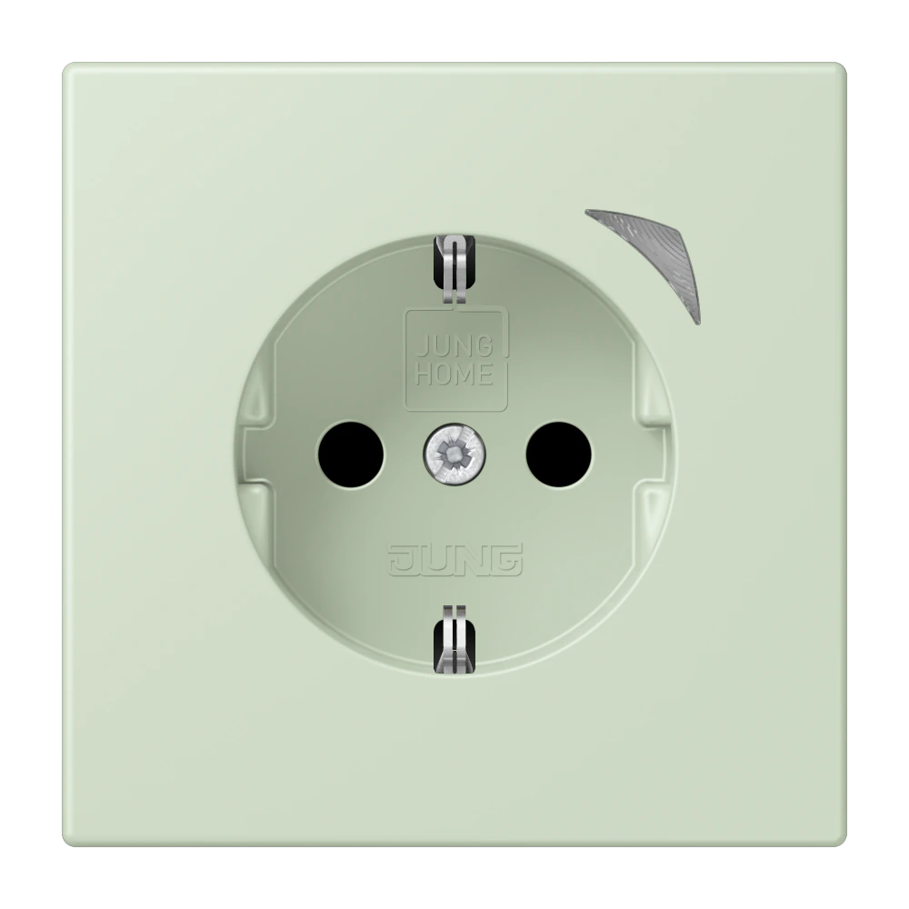 JUNG HOME SCHUKO® socket — JUNG Bluetooth, Ivory, art. BTLC1521S218