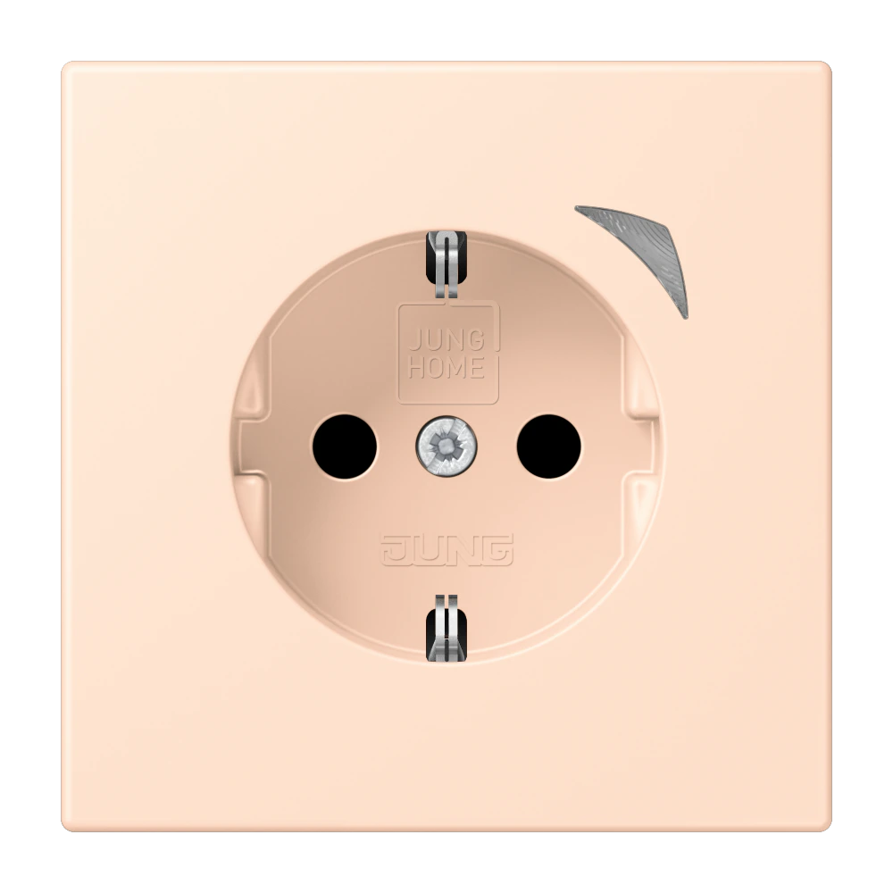 JUNG HOME SCHUKO® socket — JUNG Bluetooth, Ivory, art. BTLC1521S228