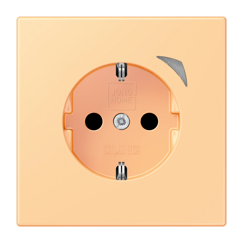 JUNG HOME SCHUKO® socket — JUNG Bluetooth, Ivory, art. BTLC1521S258