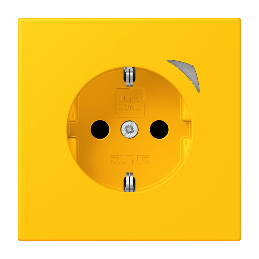 JUNG HOME SCHUKO® socket — JUNG Bluetooth, Ivory, art. BTLC1521S263
