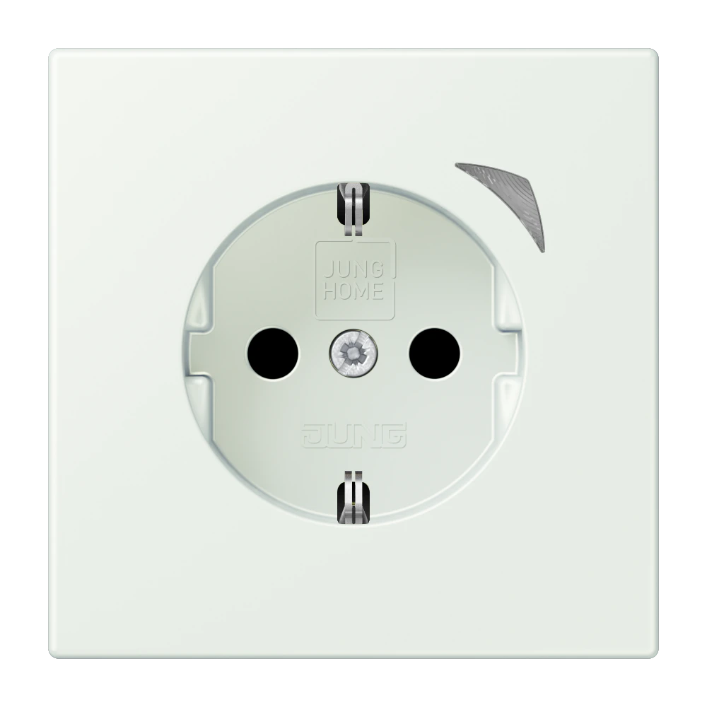 JUNG HOME SCHUKO® socket Energy — JUNG Bluetooth, Ivory, art. BTLC1521SE210