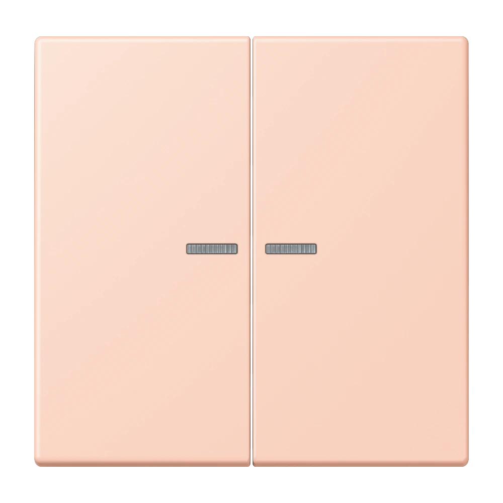 JUNG HOME push-button 2-gang — JUNG Bluetooth, Ivory, art. BTLC17102234