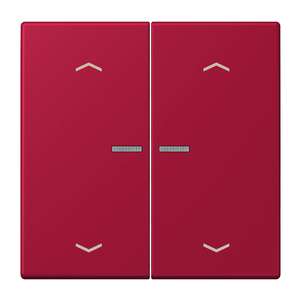 JUNG HOME push-button 2-gang with arrow symbols — JUNG Bluetooth, Ivory, art. BTLC17102P229