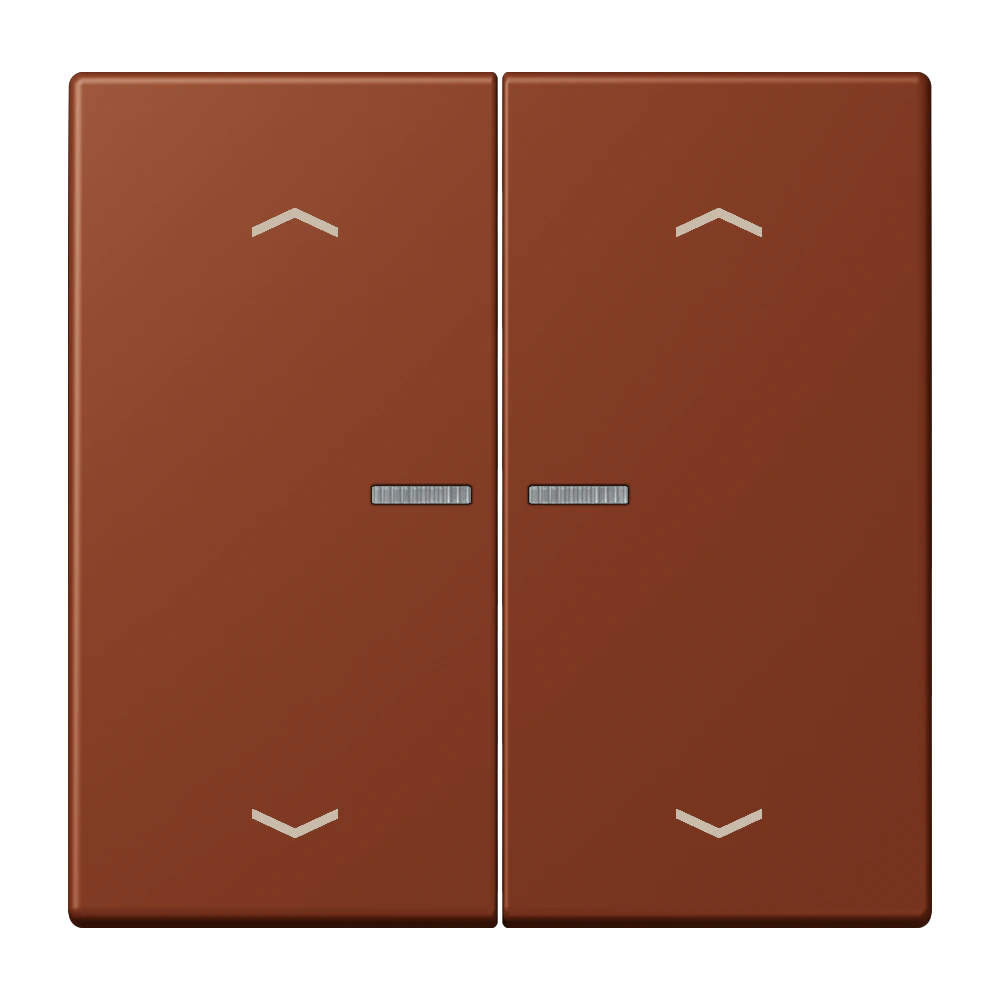 JUNG HOME push-button 2-gang with arrow symbols — JUNG Bluetooth, Ivory, art. BTLC17102P247