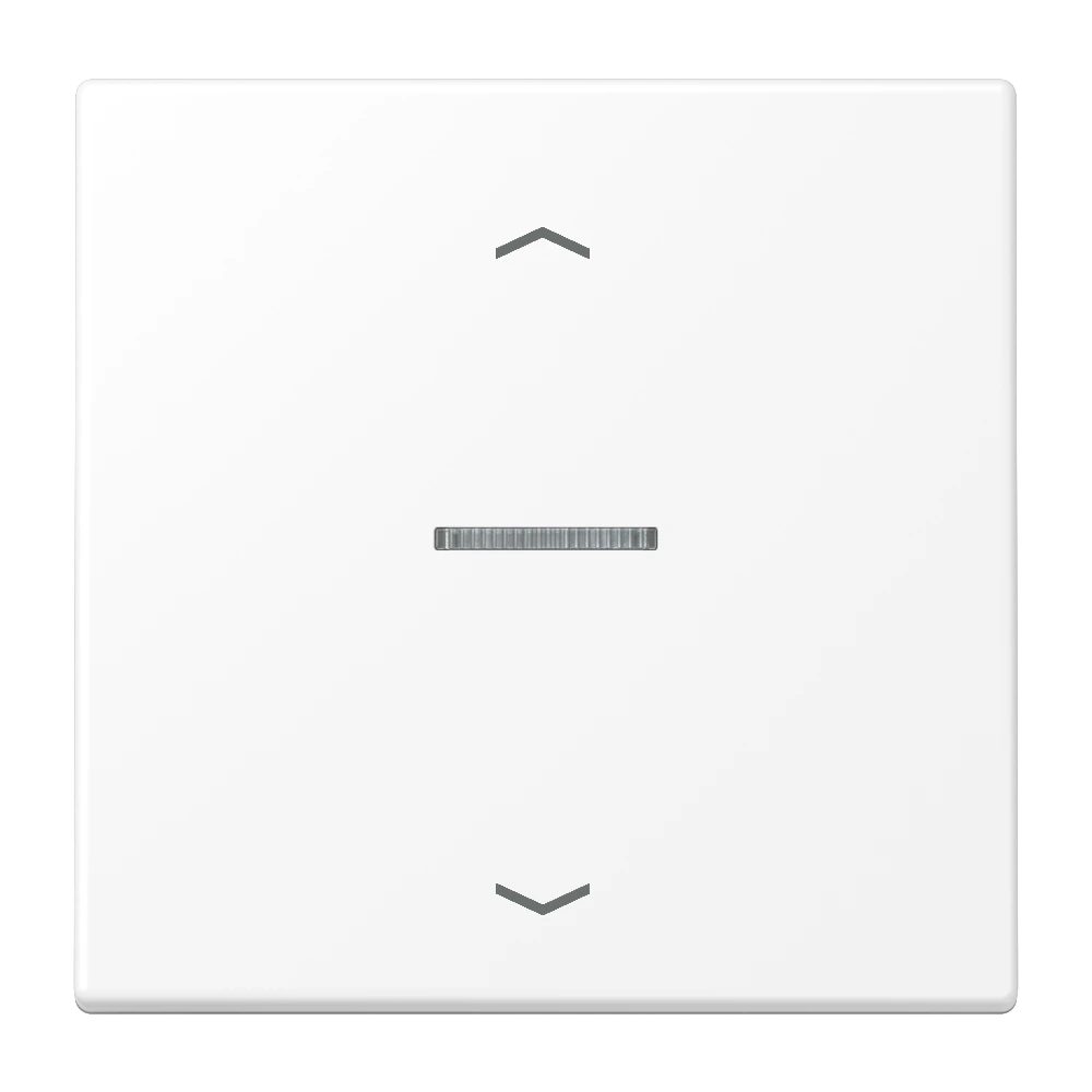 JUNG HOME push-button 1-gang with arrow symbols — JUNG Bluetooth, White Matt, art. BTLS17101PWWM