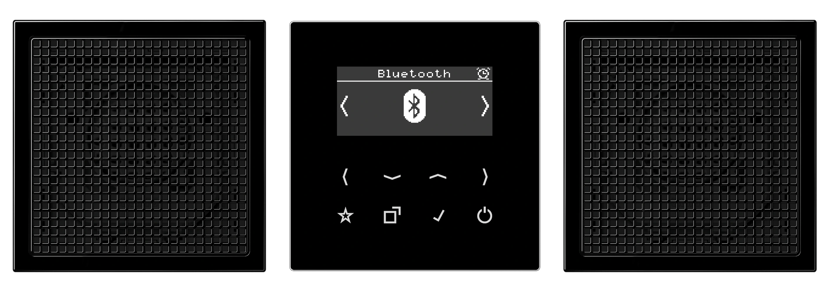 Смарт радио DAB+ Bluetooth®, стерео — JUNG DAB+ радио, Чёрный, арт. DABLS2BTSW