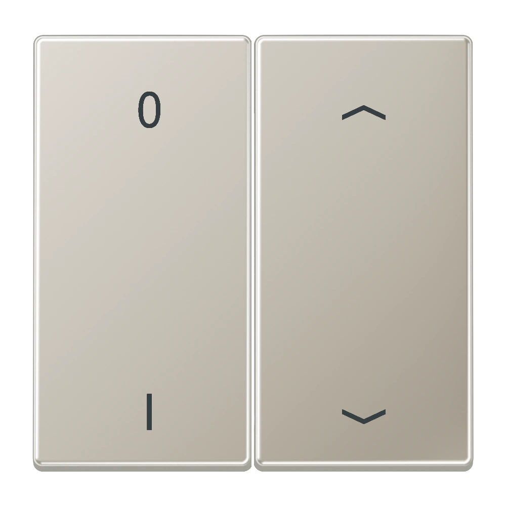 Радиопередатчик EnOcean, 4 канала, с символами 0 I и ▲▼ — JUNG eNet Smart Home, Слоновая кость, арт. ENOES2995P01-L