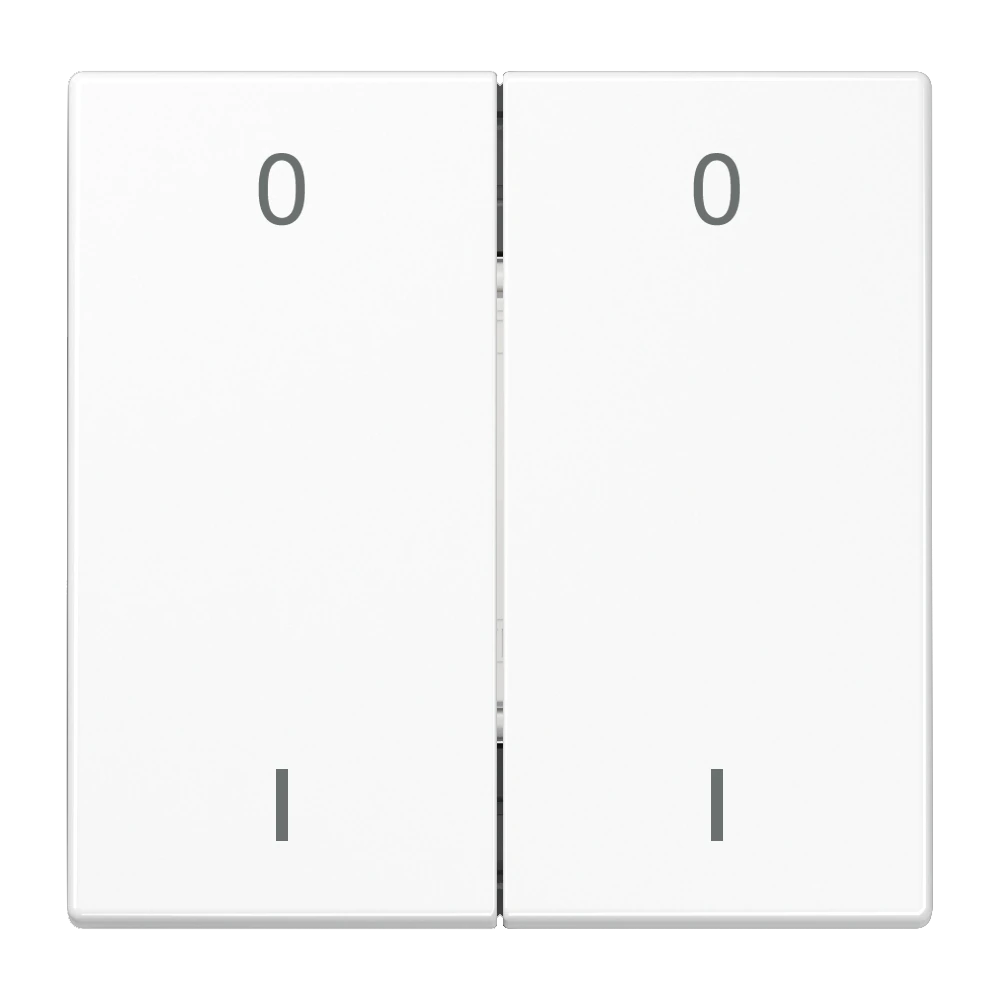 Радиопередатчик EnOcean, 4 канала, с символами 0 I — JUNG eNet Smart Home, Белый, арт. ENOLS995-01WW