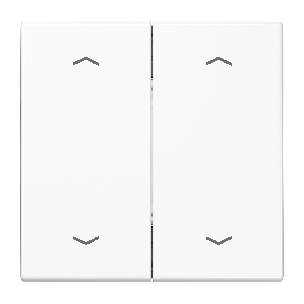 Радиопередатчик EnOcean, 4 канала, с символами ▲▼ — JUNG eNet Smart Home, Белый, арт. ENOLS995MPWW