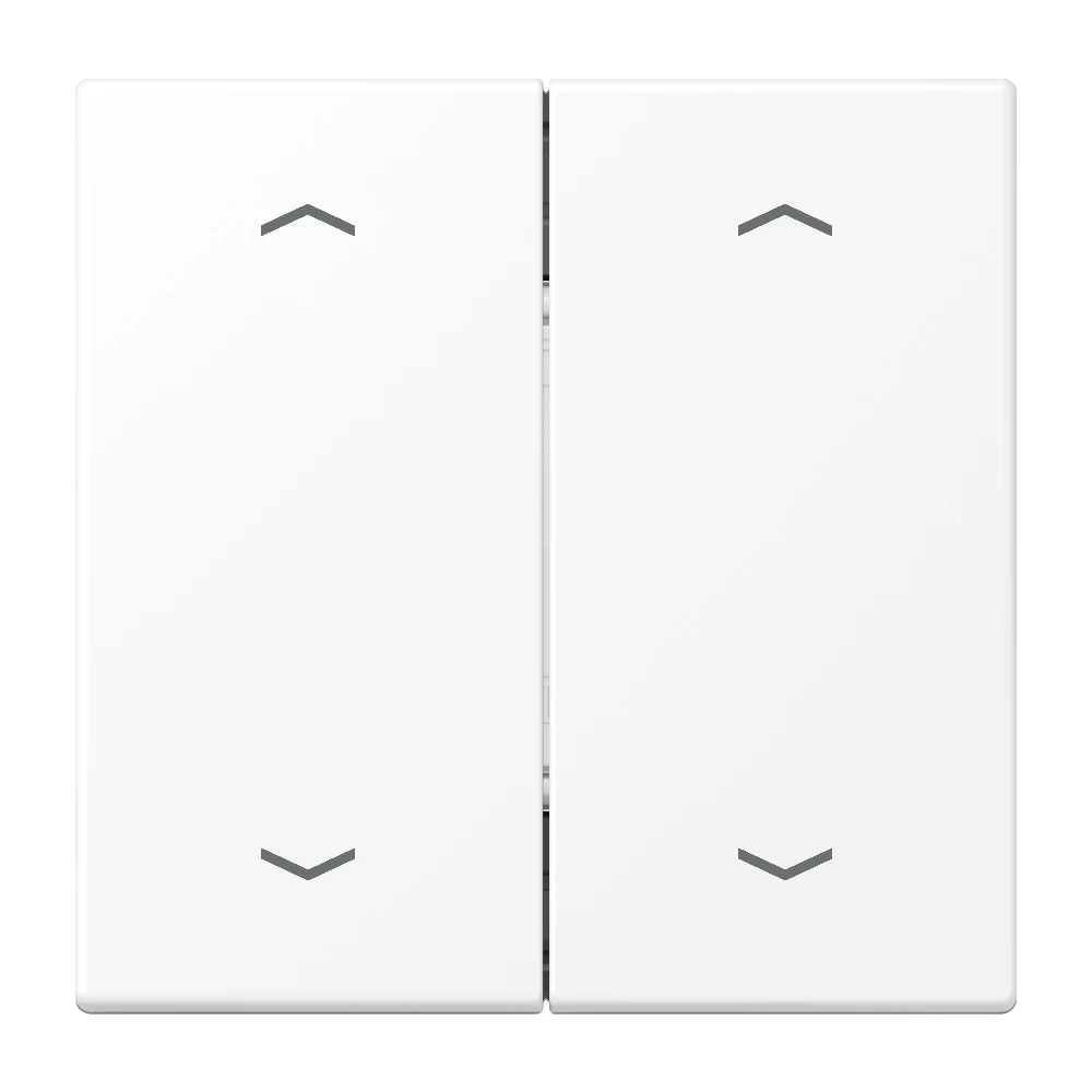 Радиопередатчик EnOcean, 4 канала, с символами ▲▼ — JUNG eNet Smart Home, Белый матовый, арт. ENOLS995MPWWM