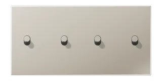 Centre plate with toggle lever "cylinder"