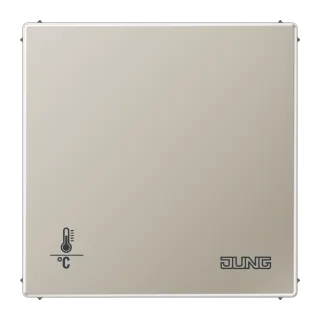 Room autostat with push-button interface 4-gang · for KNX bus modules