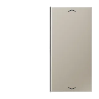 Накладка с символами, 2 группы · для шинных модулей KNX