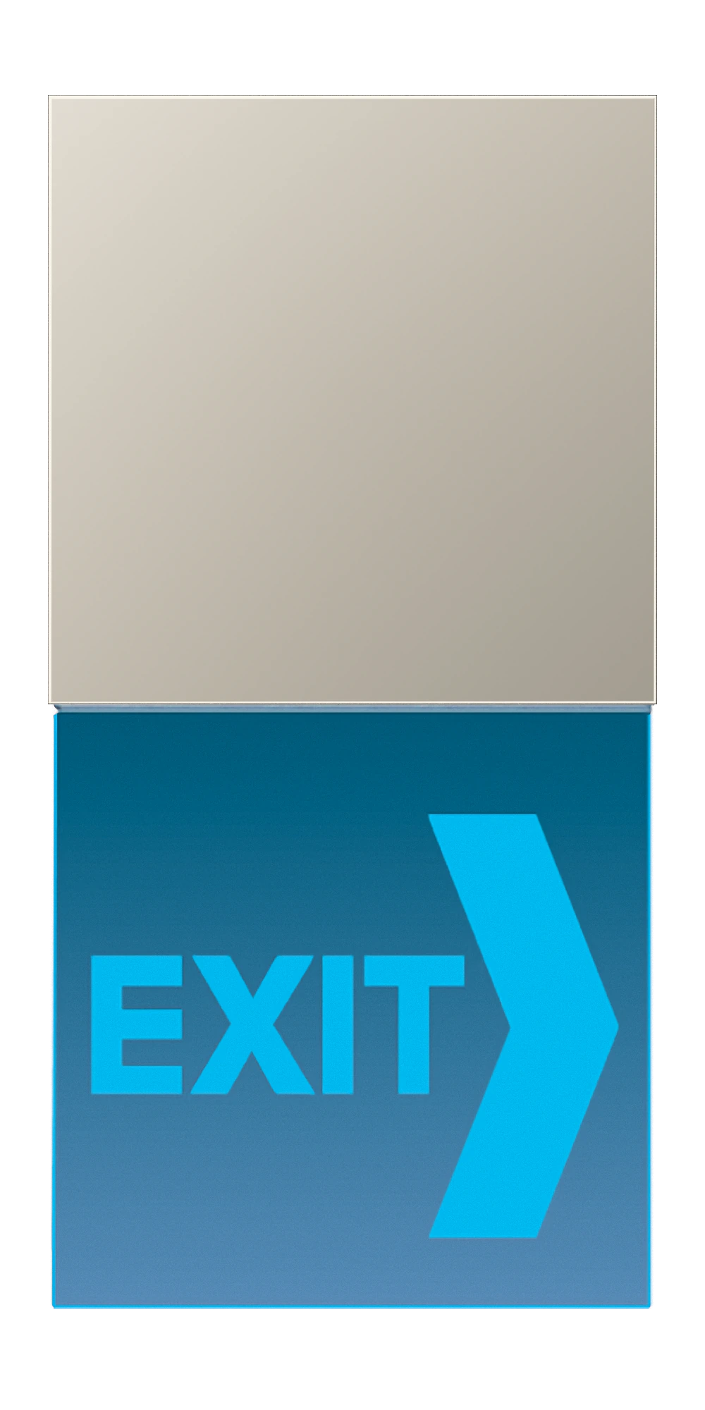 LED info sign — JUNG LS 990, _, art. ES2539N71RGB