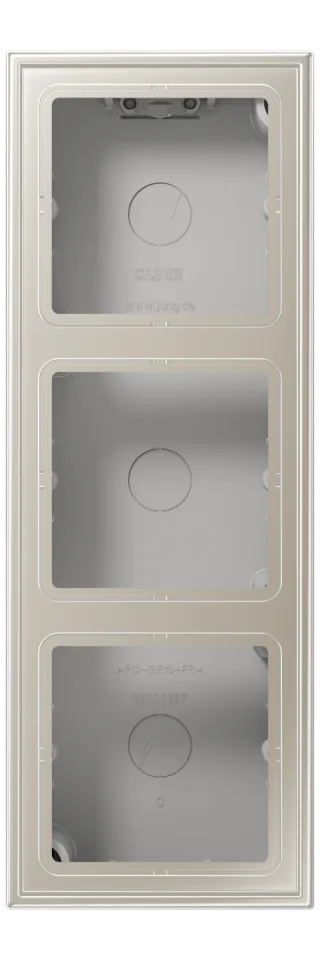 Surface cap, 3-gang
