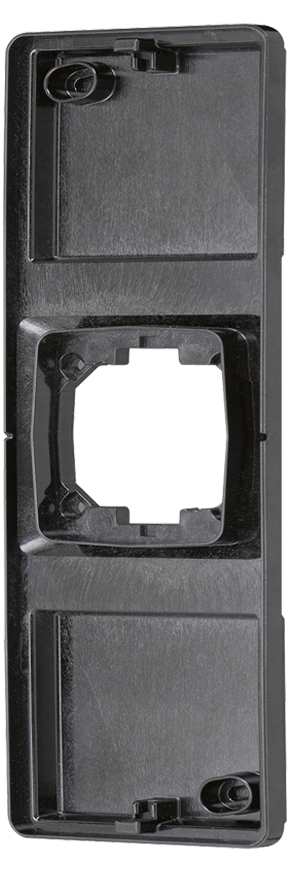 Holder plate — JUNG LS 990, black, art. ES2993HP