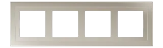 Frame for horizontal and vertical installation
